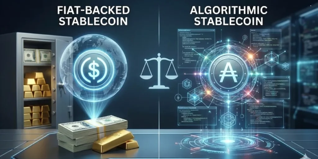 two types of stablecoin
